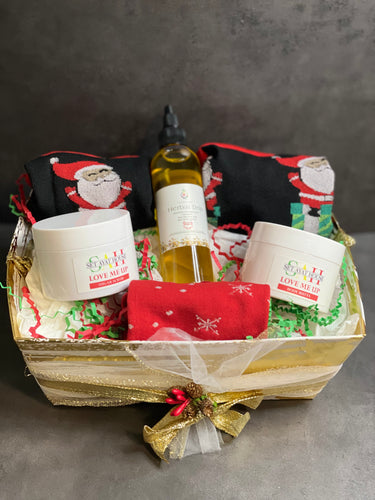 Holiday Home Spa Gift Basket